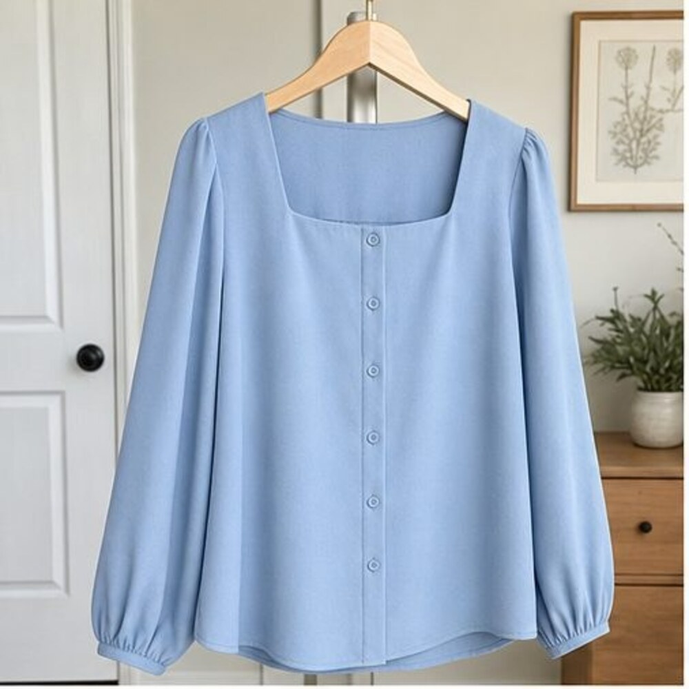 Blue Cami Blouse